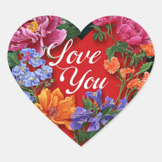 Lustiges Valentinstag-Sticker-Paket – Süßes Gesche Herz-Aufkleber