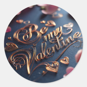 Lustiges Valentinstag-Sticker-Paket – Süßes Gesche Runder Aufkleber
