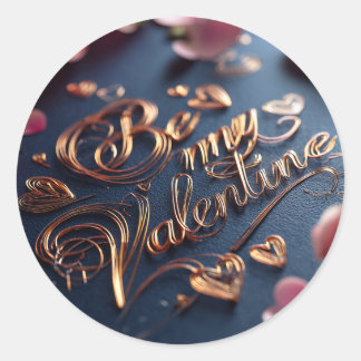 Lustiges Valentinstag-Sticker-Paket – Süßes Gesche Runder Aufkleber