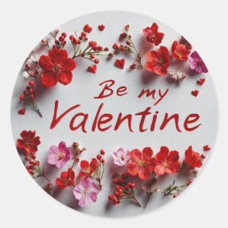 Lustiges Valentinstag-Sticker-Paket – Süßes Gesche Runder Aufkleber