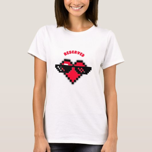 Lustiges Valentinstag T-Shirt  (Vorderseite)