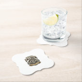 Lustiges Vater-Fauststoß Vintage-Gravur-Shirt-Des Untersetzer (Vor Ort)