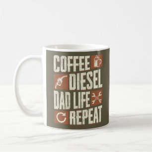 Lustiges Vater-Leben-Geschenk Kaffeetasse