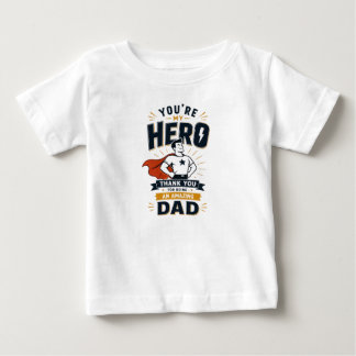 Lustiges Vatertag-Fußball-Shirt für Papa Baby T-shirt