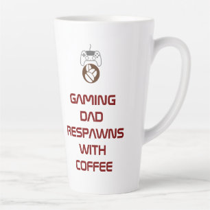 Lustiges Vatertagsgeschenk für Gamer-Väter Milchtasse