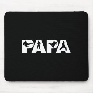 Lustiges Vatertagsgeschenk für Papa - Papa Karate Mousepad