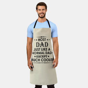 Lustiges Vatertagsgeschenk Gastgeber-Vater sagt Schürze