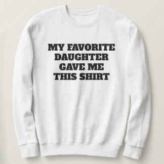 LUSTIGES VATERtagsGESCHENK VON DER TOCHTER INDIVID Sweatshirt