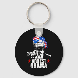 Lustiges Verhaften Obama 2025 Shirt Verhaften Obam Schlüsselanhänger