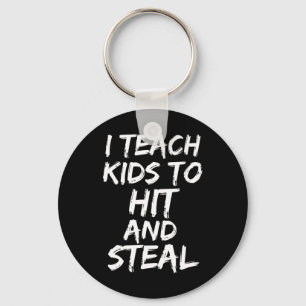 Lustiges Verkauf Coaching-Geschenk Ich bringe Kind Schlüsselanhänger