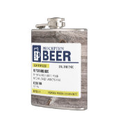 Lustiges Verordnungs-Bier Flachmann (Links)