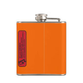 Lustiges Verordnungs-Bier Flachmann (Rückseite)