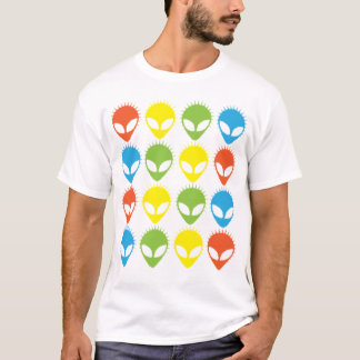 lustiges verrücktes T-Stück der hippy Abduktion T-Shirt