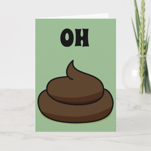 LUSTIGES VERSPÄTETES GEBURTSTAGSGESCHENK KARTE (Vorderseite)