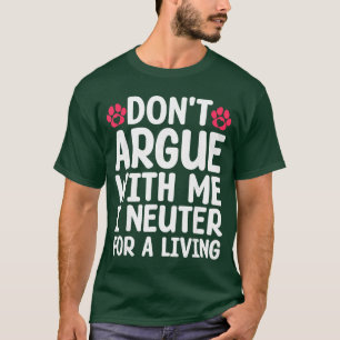 Lustiges Veterinär-Design für Männer Frauen Vet Te T-Shirt