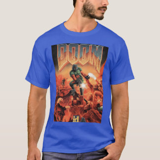 Lustiges Video Action-Dämonenjäger Vintage-Spiel v T-Shirt