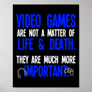 Lustiges Videospiel für PC-Konsole Gamer Geek  Poster