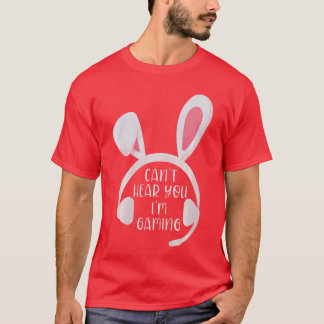 Lustiges Videospiel Gaming Ostern Gamer Mädchen Ha T-Shirt