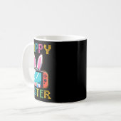 Lustiges Videospiel-Osterhase-Gaming-Controller Ga Kaffeetasse (Vorderseite Links)