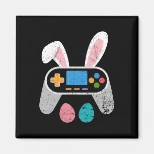 Lustiges Videospiel-Osterhase Gaming-Controller Ga Magnet