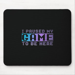 Lustiges Videospieler-Geschenk Ich habe mein Spiel Mousepad