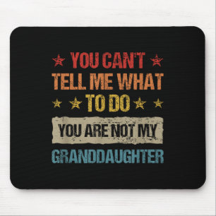Lustiges Vintage Retro Sarkastisches Design Zitate Mousepad