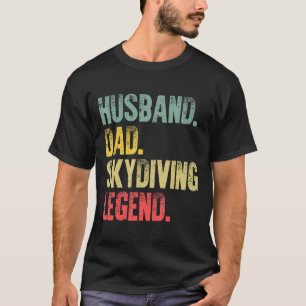 Lustiges Vintage-Shirt für Männer Ehemann Vater Sk T-Shirt
