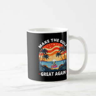 Lustiges Vintage-Trump-Shirt Mach den Golf wieder Kaffeetasse