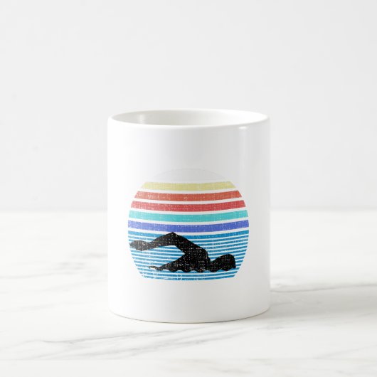 Lustiges Vintages Retro Kaffeetasse (Mittel)
