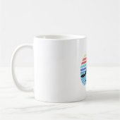 Lustiges Vintages Retro Kaffeetasse (Links)