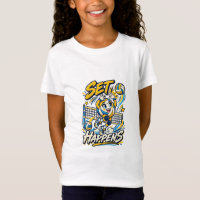 Lustiges Volleyball-Design 'Set Happens'