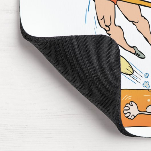 Lustiges Volleyball-Geschenk Mousepad (Ecke)