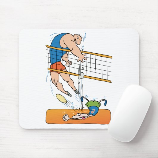 Lustiges Volleyball-Geschenk Mousepad (Mit Mouse)