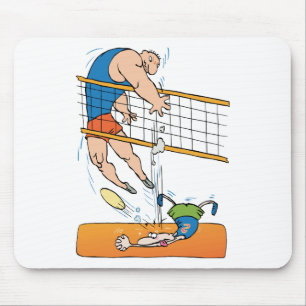 Lustiges Volleyball-Geschenk Mousepad