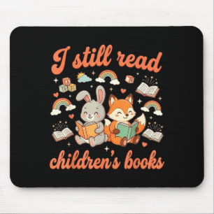 Lustiges Vorlesen von Kinderbüchern mit Tieren Mousepad
