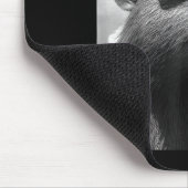 Lustiges Waldmurmeltier-Selfie mit UFO Groundhog D Mousepad (Ecke)