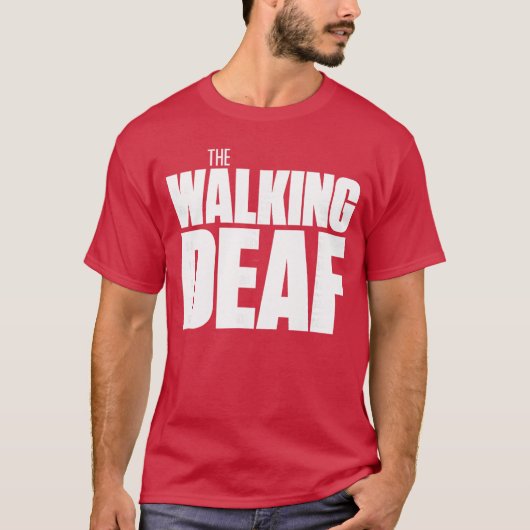 Lustiges Walking Deaf Deaf Prideshirt retro T-Shirt (Vorderseite)