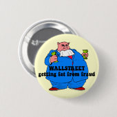 Lustiges wallstreet button (Vorne & Hinten)