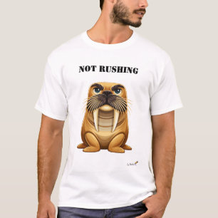 Lustiges Walross-T-Shirt 'Nicht hetzen' T-Shirt