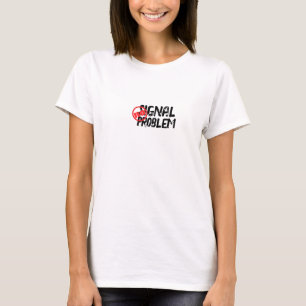Lustiges Wander-Shirt Kein Signal Kein Problem rot T-Shirt