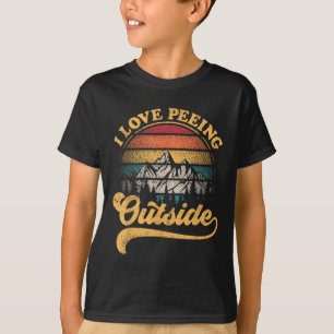 Lustiges Wandern Camping T-Shirt