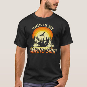 Lustiges Wandern im Freien, das ist mein Camping-S T-Shirt