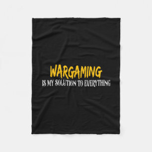 Lustiges Wargaming für Männer ist die Lösung für a Fleecedecke