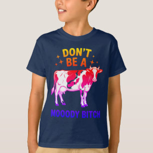 Lustiges Warnschild für schlechte Laune T-Shirt
