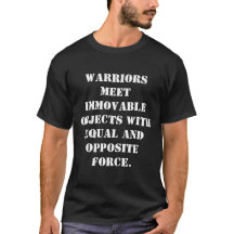 Lustiges Warrior-Thermodynamik-T-Shirt