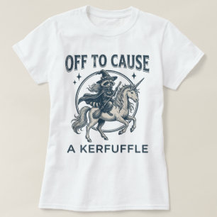 Lustiges Waschbär-Einhorn-T-Shirt-Grafik T-Shirt