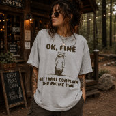 Lustiges Waschbär-Klage-Meme Tri-Blend Shirt
