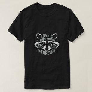 Lustiges Waschbär-Pizza-T-Shirt    T-Shirt