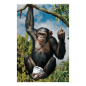 Lustiges WC Poster (Vorderseite)