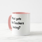 Lustiges weibliches tasse (Vorderseite Links)